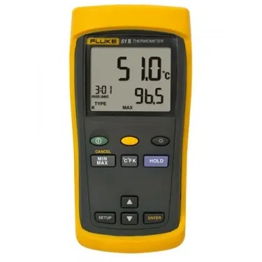 Fluke 51-2 CAL Single Input Digital Thermometer with calibration certificate